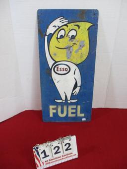 Esso Fuel Advertising Sign