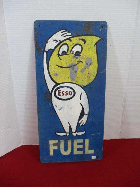 Esso Fuel Advertising Sign