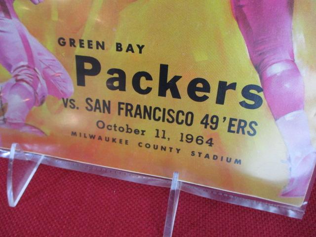 1964 Packers vs. 49ers Gameday Program