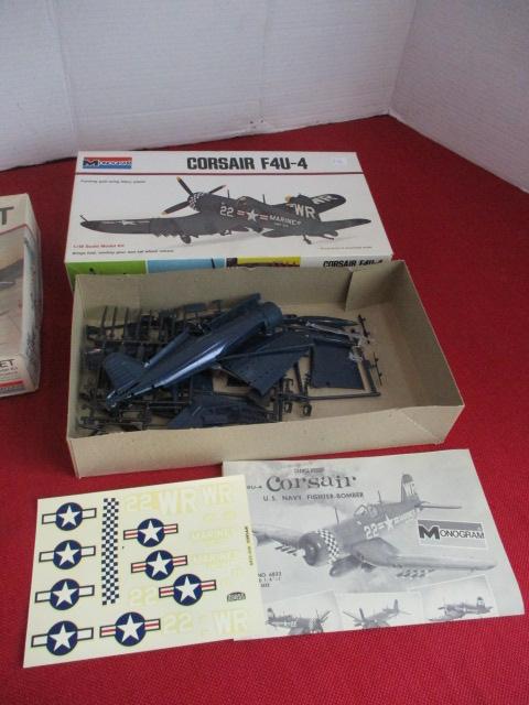 Pair of Monogram Airplane Model Kit
