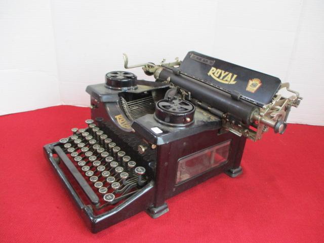 *Royal Typewriter Co. Visible Side Cast Iron Cash Register