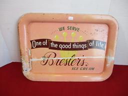 Bresler's Ice Cream Advertising Tray