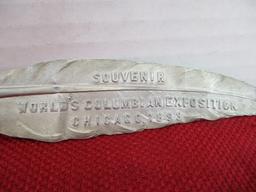 1893 Columbian Expedition Chicago, IL. Souvenir Fountain Pen