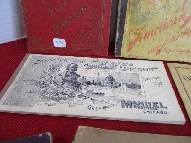 1893 Columbian Expedition Chicago, IL. Mixed Ephemera Lot-B