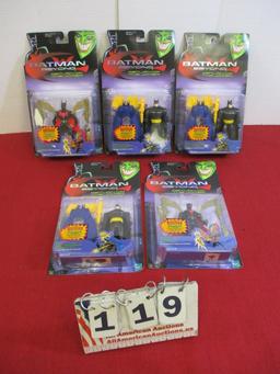 Hasbro Batman Beyond Bubblepack Action Figures-Lot of 5