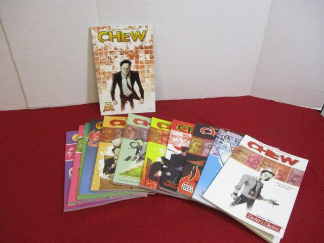 Chew Graphic Novels by Image 12 Book Set