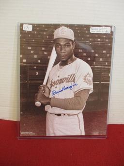 Daniel Morejon Cuban Autographed Baseball Photo
