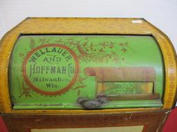 *SPECIAL ITEM-Wellauer & Hoffman Co. Milwaukee, WI Spice Tin