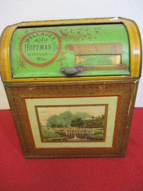 *SPECIAL ITEM-Wellauer & Hoffman Co. Milwaukee, WI Spice Tin