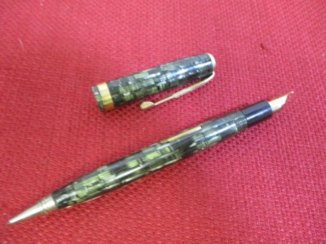 Pair of Tortoise Shell Fountain Pens