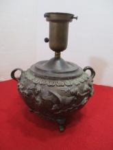 Asian Bronze Lamp