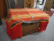 Native American Woven Contemporary Saddle Blanket