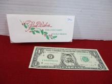 Santa Claus $1 Currency Note