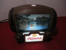 Hamm's Vintage Flipper Advertising Light