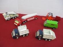 Mixed Tonka Work Vehicles-Lot of 7