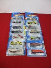 Hot Wheels Die Cast Mixed Motorcycles-Lot of 12