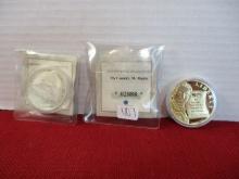 Gold and Silver Clad Coin Pair-My Country, My Rights and Obama