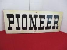 Pioneer Seeds Advertising Field Sign-A