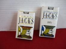 Vintage Jacks Cigarettes Pair