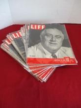 1940's LIFE Magaizines-17 Issues