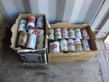 Mixed Vintage Beer Can Collection