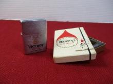 1966 Zippo Viceroy Cigarettes. Advertising Lighter