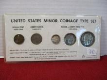 United States Minor Coinage Type Set