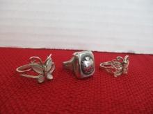Sterling Silver Mixed Ring Lot