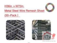 NEW Metal Steel Wire Remesh - 50 Sheets