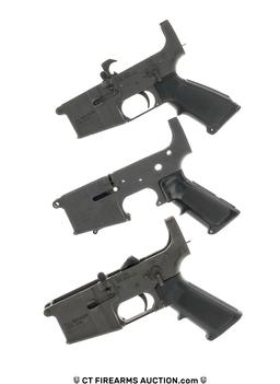 Three Preban Essential Arms J-15 Partial Receivers