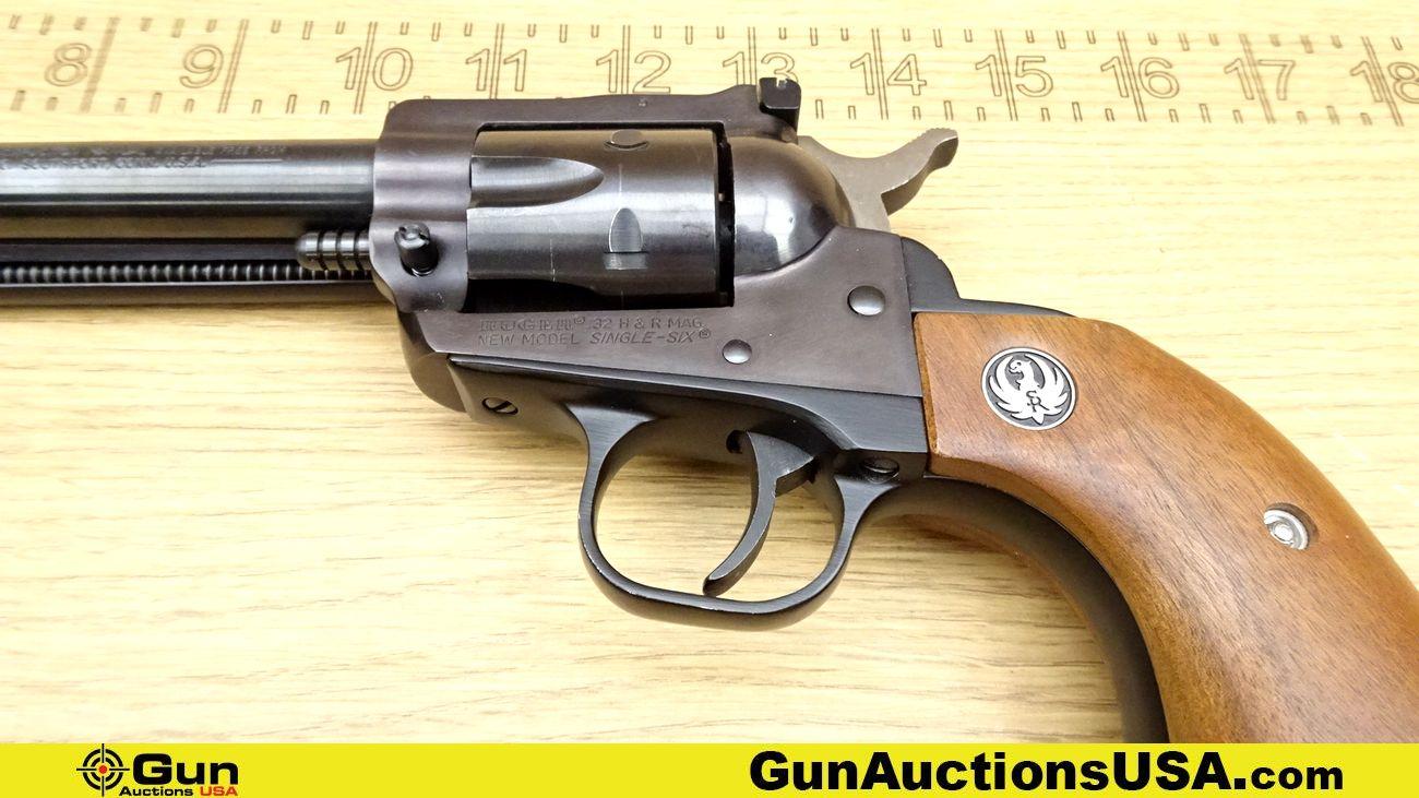 RUGER NEW MODEL SINGLE-SIX .32 H&R MAGNUM Revolver. Excellent. 5.5" Barrel. Shiny Bore, Tight Action