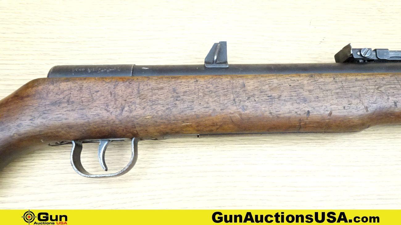 ANSCHUTZ 1954 AIR RIFLE .22 PELLET COLLECTOR'S Rifle. Good Condition. 19.5" Barrel. AIR Built in 195