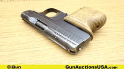 WAFFENFABRIK MAUSER OBERNDORF WTP 6.35 Pistol. Good Condition. 2.25" Barrel. Shiny Bore, Tight Actio