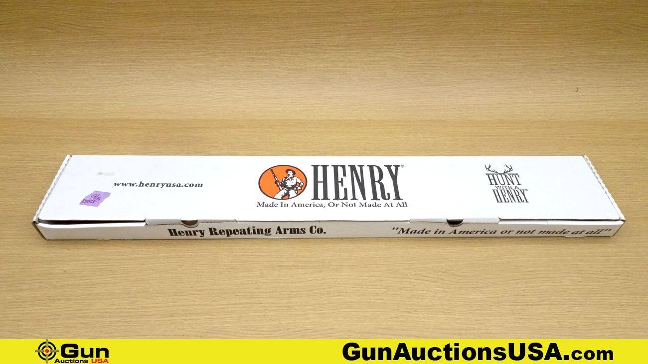HENRY REPEATING ARMS H001 .22 S-L-LR Rifle. Like New. 18.5" Barrel. Lever Action This lever-action r
