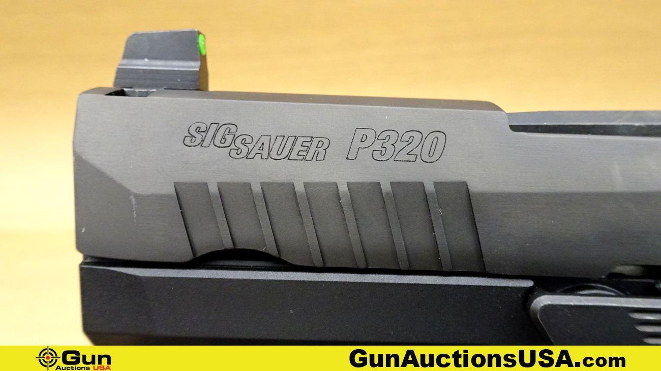 SIG Sauer P320 9mm Pistol. Excellent. 3.5" Barrel. Shiny Bore, Tight Action Semi Auto Features a Gre
