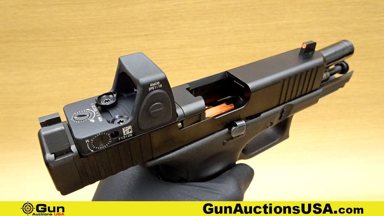 Glock 19 9X19 Pistol. Excellent. 4" Barrel. Shiny Bore, Tight Action Semi Auto Features AmeriGLO H3