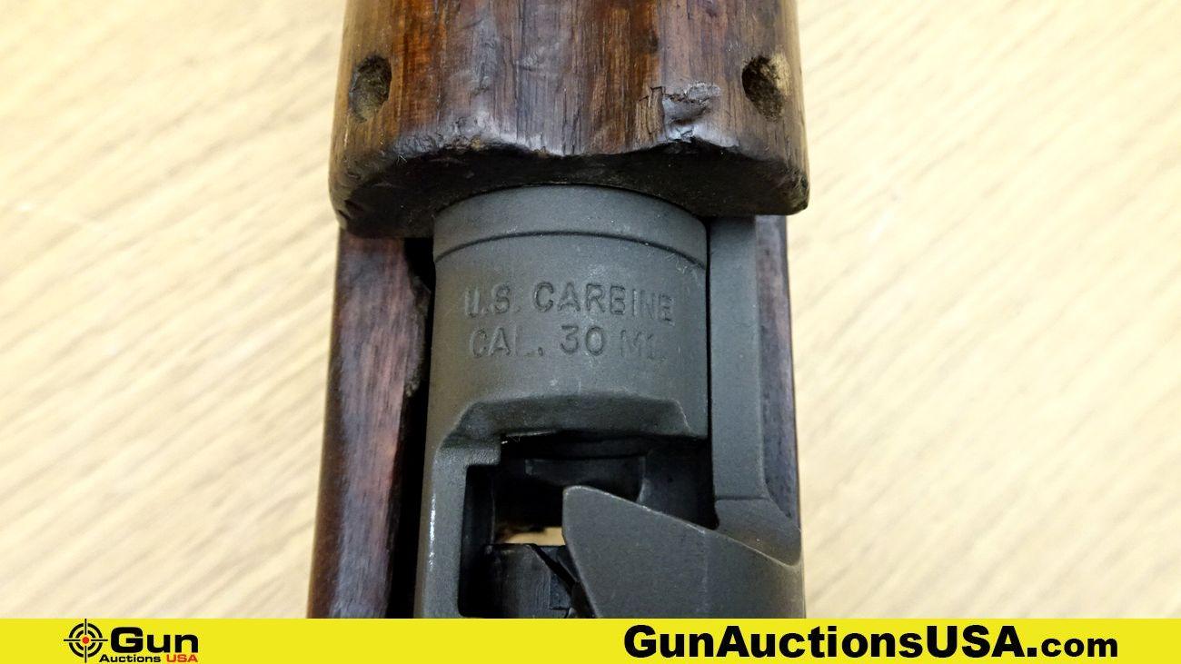 SAGANAW S.G. M1 CARBINE .30 CARBINE COLLECTOR'S Rifle. Good Condition. 18" Barrel. Shiny Bore, Tight