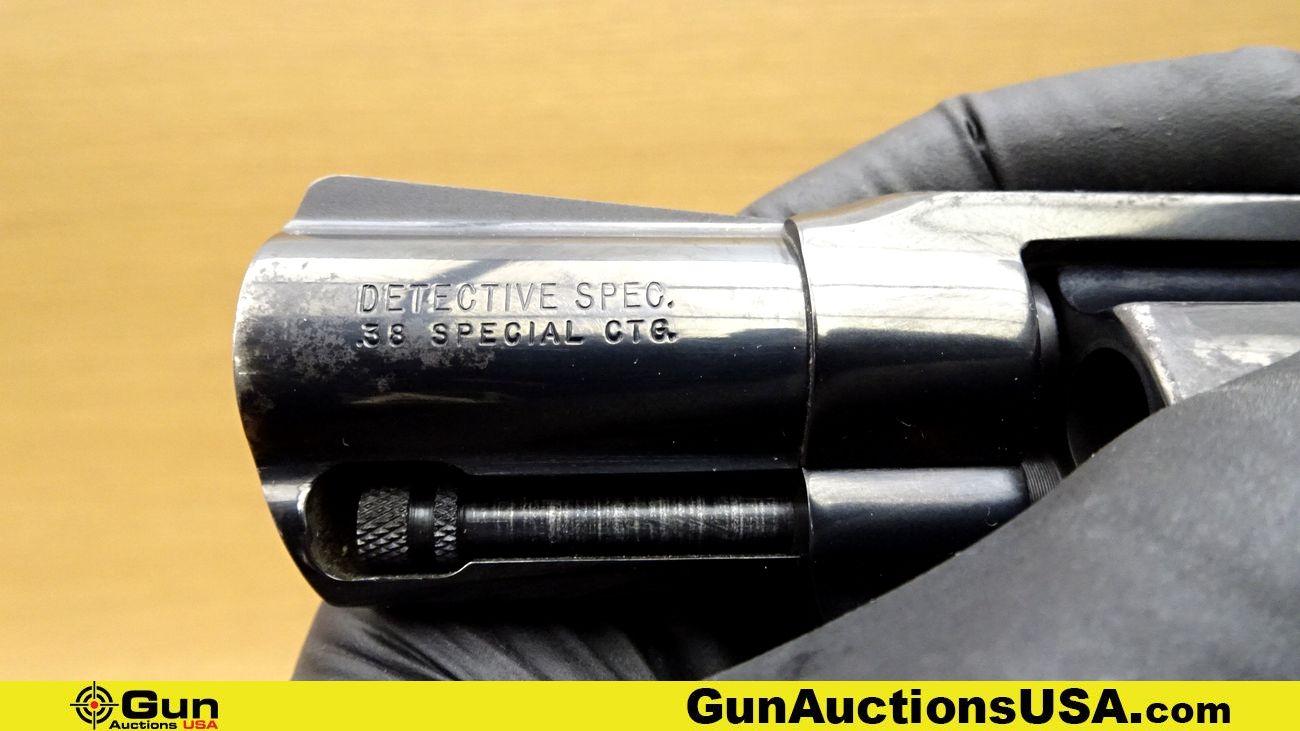 COLT DETECTIVE SPECIAL .38 SPECIAL COLLECTOR'S Revolver. Good Condition. 2 1/8" Barrel. Shiny Bore,