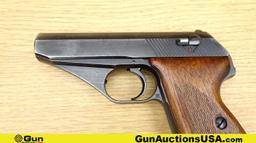 MAUSER WERKE HSC 7.65MM/.32 ACP WWII WAFFENAMP EAGLE Stamp Pistol. Very Good. 3.25" Barrel. Shiny Bo