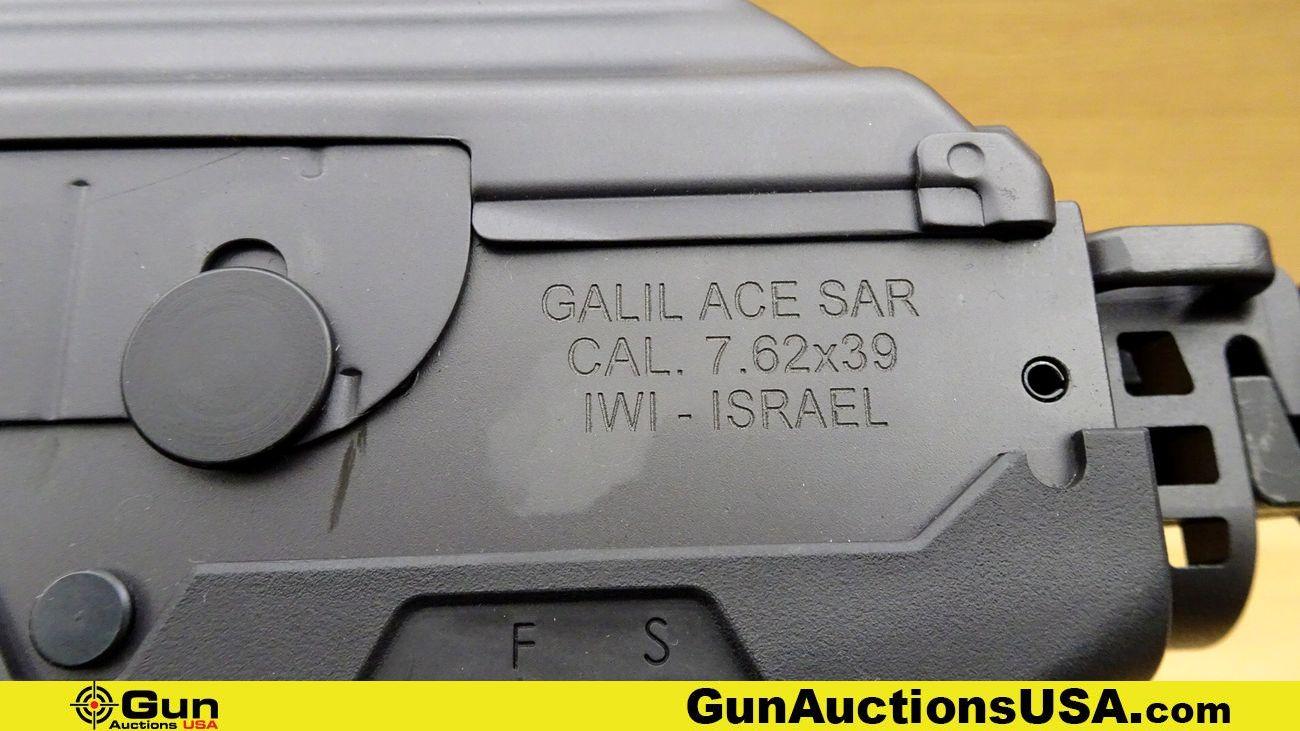IWI-ISRAEL GALIL ACE SAR 7.62 x 39 TACTICAL Rifle. NEW in Box. 16.25" Barrel. Semi Auto A Modern, re