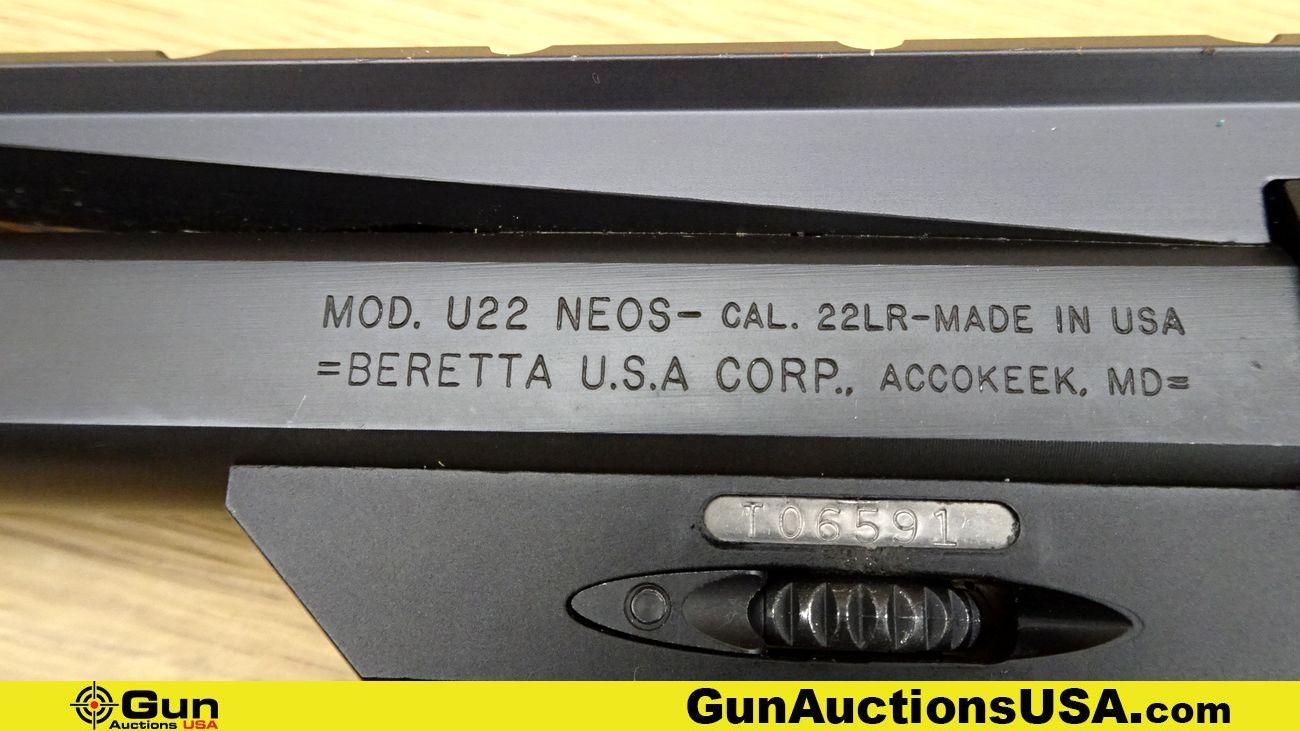 BERETTA U.S.A. CORP. U22 NEOS .22 LR Pistol. Very Good. 6" Barrel. Shiny Bore, Tight Action Semi Aut