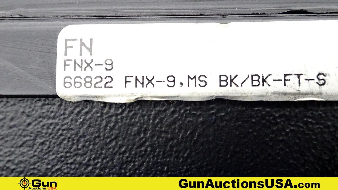 FNH USA FNX-9 9X19 Pistol. Excellent. 4" Barrel. Shiny Bore, Tight Action Semi Auto Features Three D