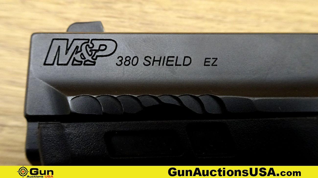S&W M&P 380 SHIELD EZ .380 AUTO Pistol. Excellent. 3.5" Barrel. Shiny Bore, Tight Action Semi Auto T
