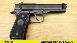 Beretta 92F 9MM PARA Pistol. Very Good. 5" Barrel. Shiny Bore, Tight Action Semi Auto Factory Checke