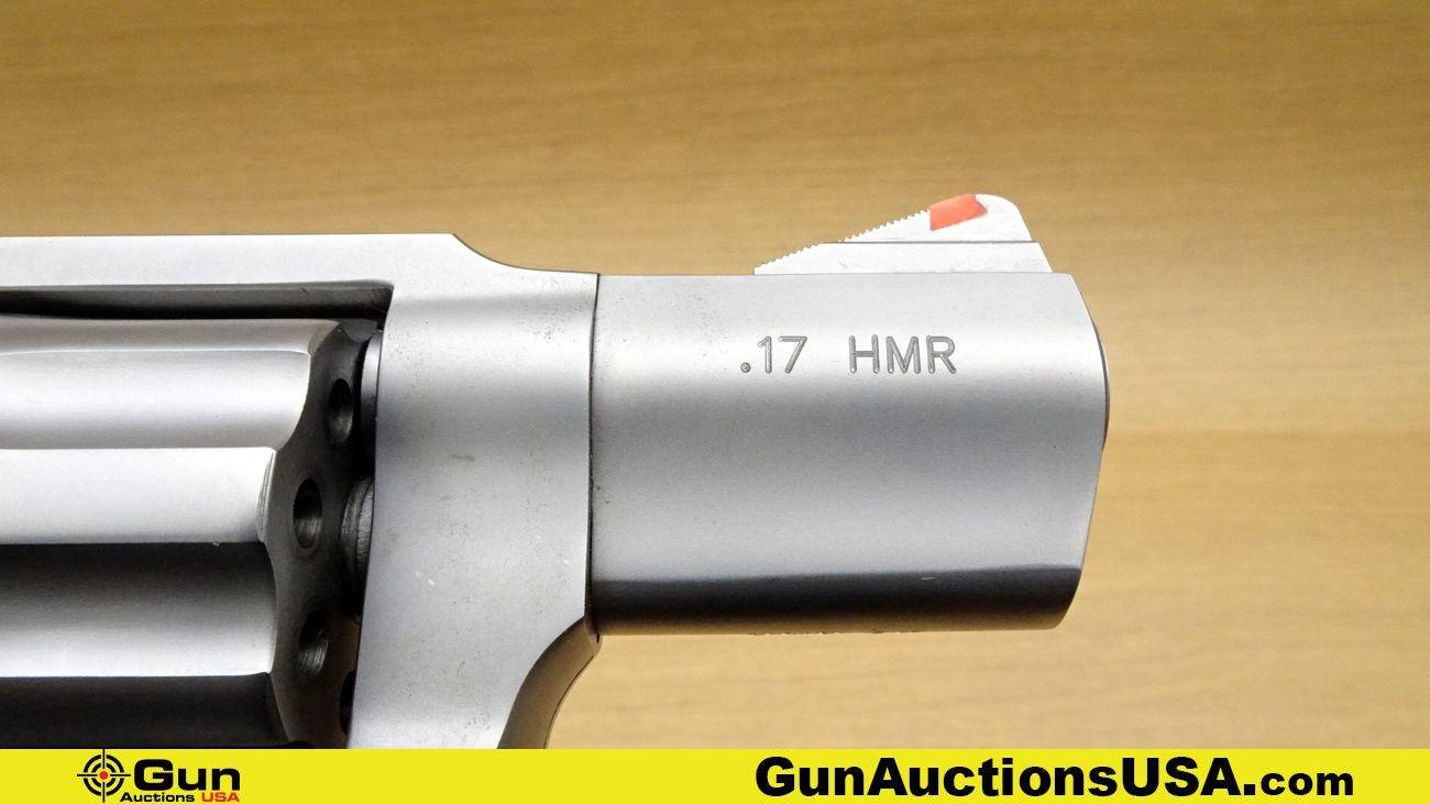 Taurus M17C .17 HMR Revolver. Like New. 2" Barrel. The M17C is a sleek and reliable .17 HMR revolver