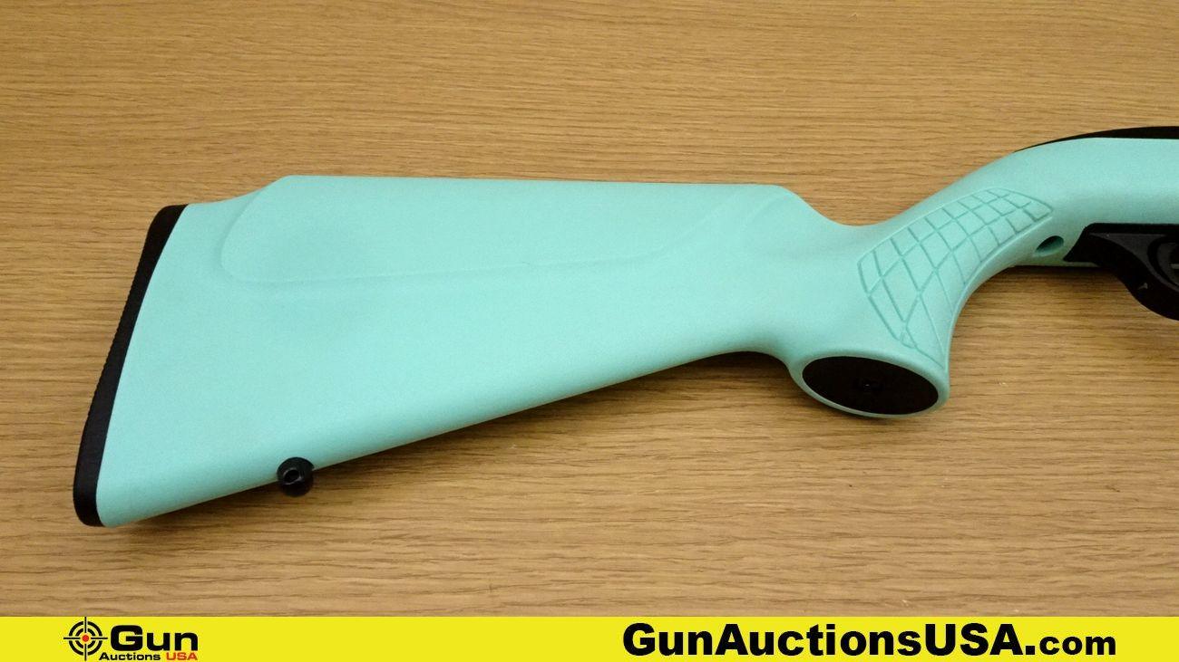 CBC ROSSI RS22 .22 LR Rifle. NEW in Box. 18" Barrel. Semi Auto Features a Teal and Black Two Tone Fi