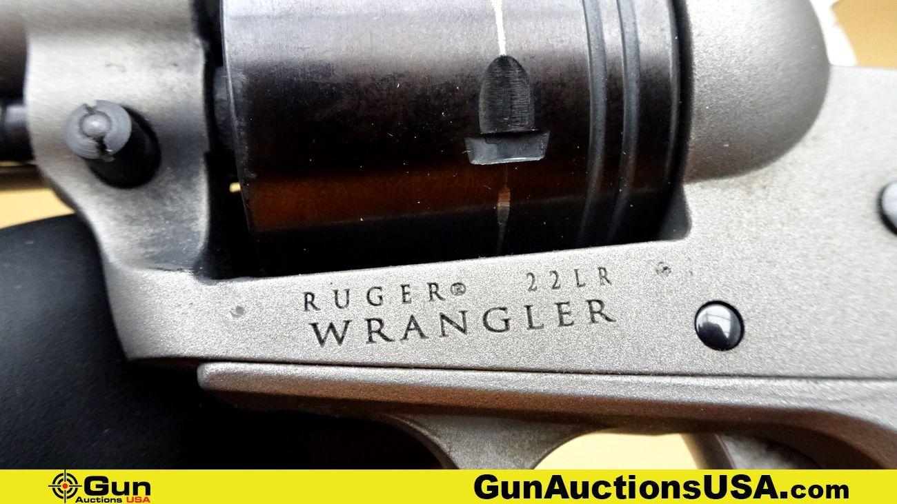 Ruger WRANGLER .22 LR Revolver. Like New. 4.62" Barrel. Single Action, RIMFIRE with 6 Rd Capacity, W