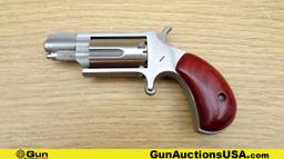 NORTH AMERICAN ARMS NONE MARKED .22 MAGNUM Revolver. Very Good. 1 3/16" Barrel. Shiny Bore, Tight Ac