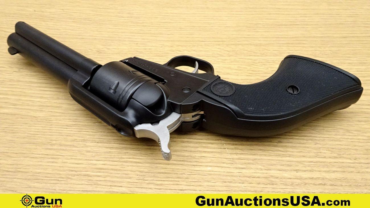 Ruger WRANGLER .22 LR Revolver. Like New. 4 5/8" Barrel. Features a Black matte Finish overall, Blac