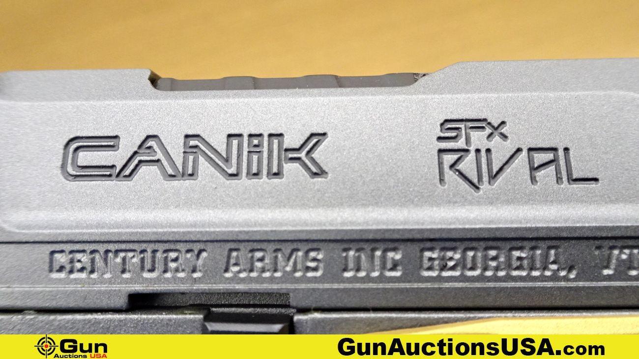 CANIK CENTURY ARMS SFx RIVAL 9X19 Pistol. NEW in Box. 5" Barrel. Semi Auto Features a Red Fiberoptic
